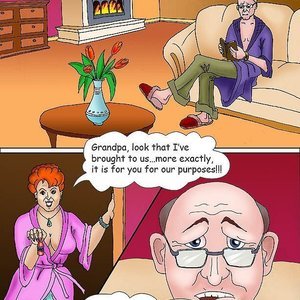 Grandbabe really works better than Viagra (Drawingincest Comics) thumbnail