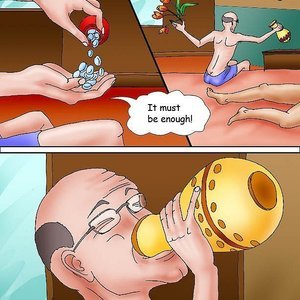 Grandbabe really works better than Viagra (Drawingincest Comics) image 006