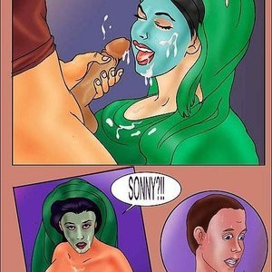 Son fucks mum by mistake in the hotel (Drawingincest Comics) image 015