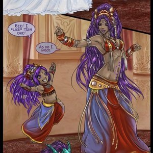 Chapter 8 - Goddess Knight (Drowtales Comics) image 021
