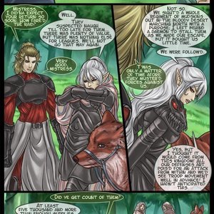 Chapter 8 - Goddess Knight (Drowtales Comics) image 032