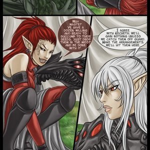 Chapter 8 - Goddess Knight (Drowtales Comics) image 033