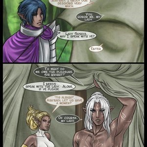 Chapter 8 - Goddess Knight (Drowtales Comics) image 035