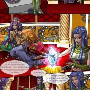 Chapter 8 - Goddess Knight (Drowtales Comics) image 050