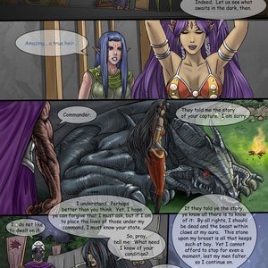 Chapter 8 - Goddess Knight (Drowtales Comics) image 052