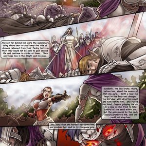Chapter 8 - Goddess Knight (Drowtales Comics) image 063