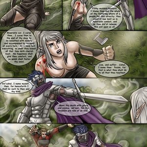 Chapter 8 - Goddess Knight (Drowtales Comics) image 064