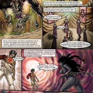Chapter 8 - Goddess Knight (Drowtales Comics) image 070