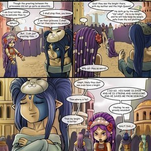 Chapter 8 - Goddess Knight (Drowtales Comics) image 091