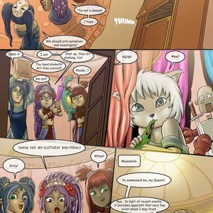 Chapter 8 - Goddess Knight (Drowtales Comics) image 092