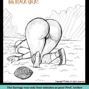 16. Professor Archer (DukesHardcoreHoneys Comics) image 012