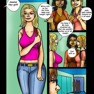 The Sleepover 04 (DukesHardcoreHoneys Comics) image 002