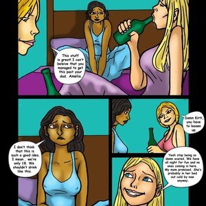 The Sleepover 04 (DukesHardcoreHoneys Comics) image 004