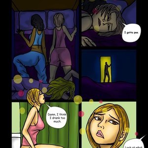 The Sleepover 04 (DukesHardcoreHoneys Comics) image 010