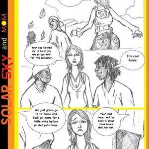 Blackmailed To Serve Cock! (DukesHardcoreHoneys Comics) image 013