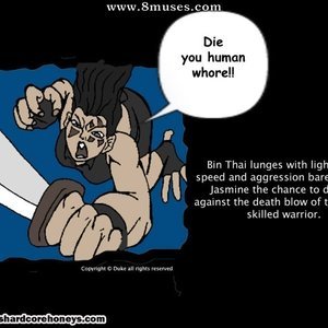The Duel 01 (DukesHardcoreHoneys Comics) image 005