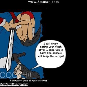 The Duel 01 (DukesHardcoreHoneys Comics) image 008