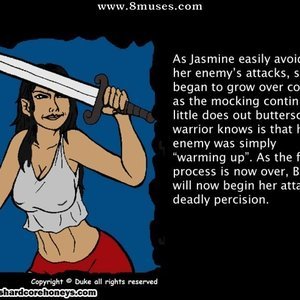 The Duel 01 (DukesHardcoreHoneys Comics) image 009