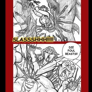 02. Warrior Princess Sonika (DukesHardcoreHoneys Comics) image 012