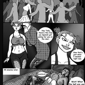 Night Spot 03 (DukesHardcoreHoneys Comics) image 010
