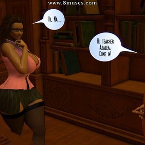 The Secret of the Teacher Azalea - Issue 3 (DukesHardcoreHoneys Comics) image 015