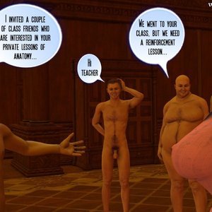 The Secret of the Teacher Azalea - Issue 3 (DukesHardcoreHoneys Comics) image 016
