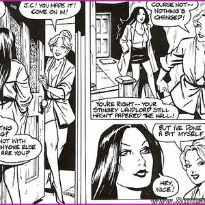 2 Hot Girls on a Hot Summer Night (EROS Comics) image 008