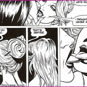 2 Hot Girls on a Hot Summer Night (EROS Comics) image 017