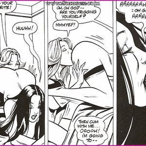 2 Hot Girls on a Hot Summer Night (EROS Comics) image 021