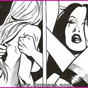 2 Hot Girls on a Hot Summer Night (EROS Comics) image 030