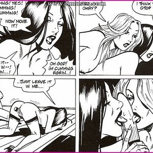 2 Hot Girls on a Hot Summer Night (EROS Comics) image 041