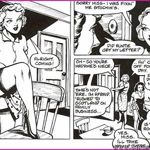 2 Hot Girls on a Hot Summer Night (EROS Comics) image 052