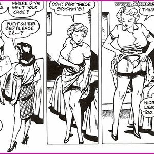 2 Hot Girls on a Hot Summer Night (EROS Comics) image 054