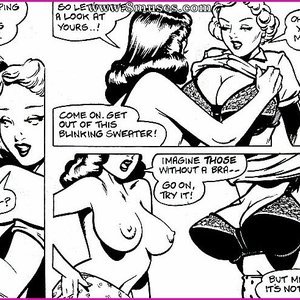 2 Hot Girls on a Hot Summer Night (EROS Comics) image 059