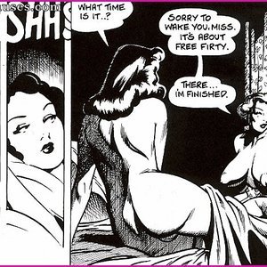 2 Hot Girls on a Hot Summer Night (EROS Comics) image 082