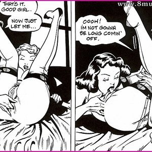 2 Hot Girls on a Hot Summer Night (EROS Comics) image 084
