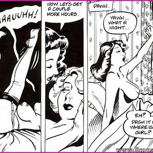 2 Hot Girls on a Hot Summer Night (EROS Comics) image 085