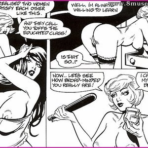 2 Hot Girls on a Hot Summer Night (EROS Comics) image 120