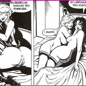 2 Hot Girls on a Hot Summer Night (EROS Comics) image 125
