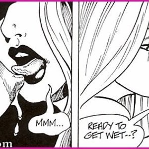 2 Hot Girls on a Hot Summer Night (EROS Comics) image 142