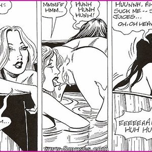 2 Hot Girls on a Hot Summer Night (EROS Comics) image 151