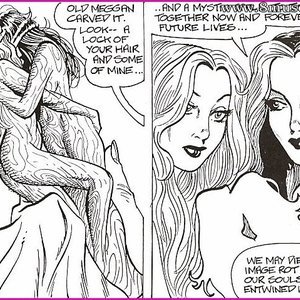 2 Hot Girls on a Hot Summer Night (EROS Comics) image 153