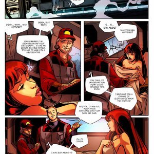 Bubbling Up from the Abyss (Giantess Club Comics) image 017