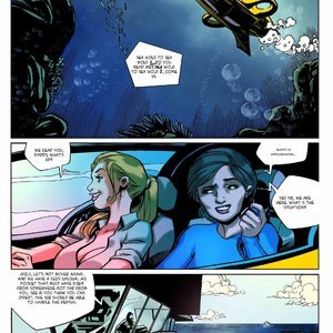 Bubbling Up from the Abyss (Giantess Club Comics) image 029