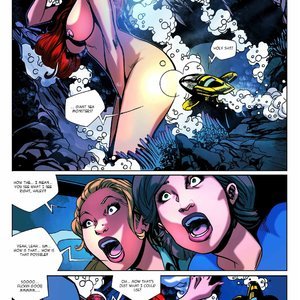 Bubbling Up from the Abyss (Giantess Club Comics) image 031