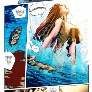 Bubbling Up from the Abyss (Giantess Club Comics) image 035