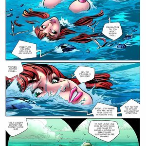 Bubbling Up from the Abyss (Giantess Club Comics) image 037
