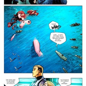 Bubbling Up from the Abyss (Giantess Club Comics) image 039
