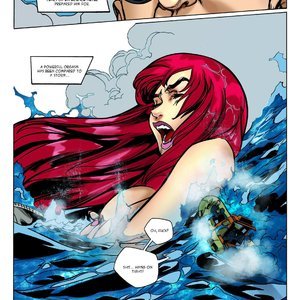 Bubbling Up from the Abyss (Giantess Club Comics) image 053