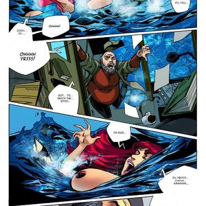 Bubbling Up from the Abyss (Giantess Club Comics) image 054